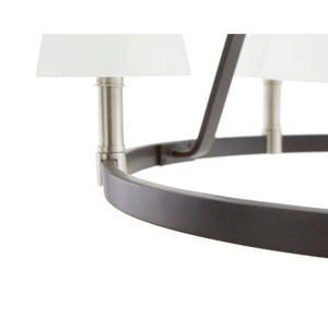 Atlas Armstrong Grove 25" 5-Light Chandelier - Fashion-Inspired Espresso Design for Elegant Interiors CL11066-BK