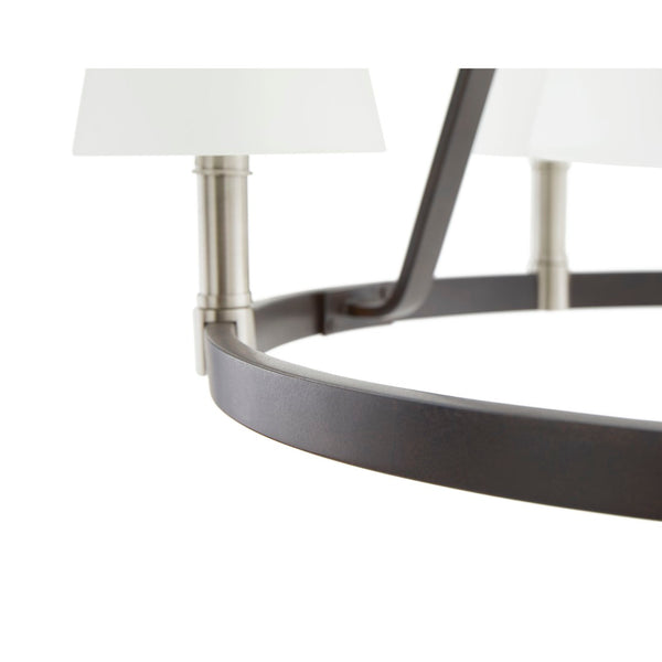 Atlas Armstrong Grove 25" 5-Light Chandelier - Fashion-Inspired Espresso Design for Elegant Interiors CL11066-BK