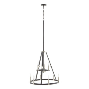 Atlas Armstrong Grove 25" Wide 9-Light Chandelier - Espresso Finish, Elegant Design for Modern Spaces CL11067-BK