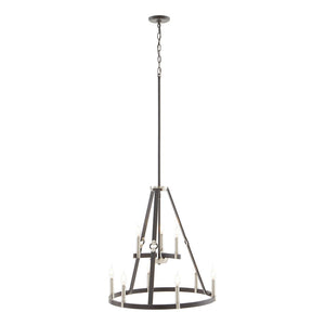 Atlas Armstrong Grove 25" Wide 9-Light Chandelier - Espresso Finish, Elegant Design for Modern Spaces CL11067-BK