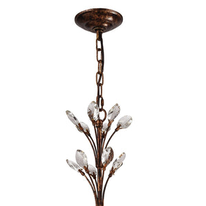 Atlas Asbury 26'' Wide 4-Light Chandelier - Nature-Inspired Design in Spanish Bronze for Elegant Spaces CL11068-BZ