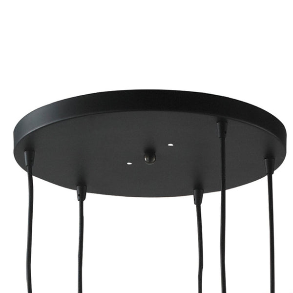 Atlas Box 21'' Wide 5-Light Chandelier - Elegant Oil Rubbed Bronze Fixture for Stunning Home Illumination CL11091-BZ