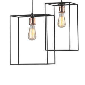 Atlas Box 21'' Wide 5-Light Chandelier - Elegant Oil Rubbed Bronze Fixture for Stunning Home Illumination CL11091-BZ