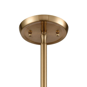 Atlas Compartir 20'' Wide 7-Light Chandelier - Modern Honeycomb Design in Polished Nickel & Brass Finish CL11130-BS