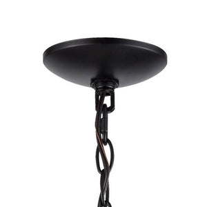 Atlas Conway 19'' Wide Traditional 3-Light Chandelier - Opaque Glass Shades in Oil Rubbed Bronze Finish CL11134-BZ