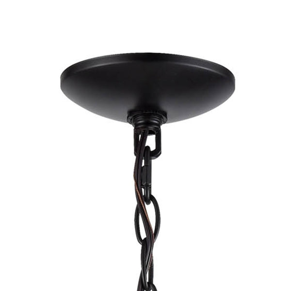 Atlas Conway 19'' Wide Traditional 3-Light Chandelier - Opaque Glass Shades in Oil Rubbed Bronze Finish CL11134-BZ