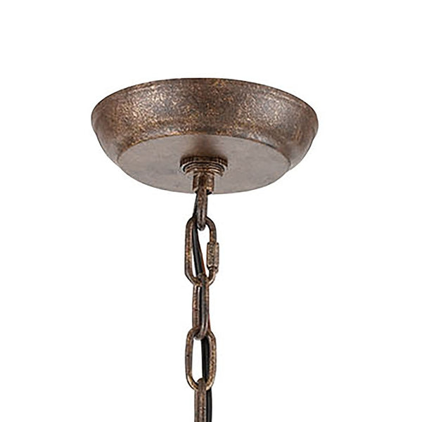 Atlas Crislett 25'' Wide 5-Light Chandelier - Stunning Sunglow Bronze with Crystal Bud Accents for Elegance CL11137-BZ