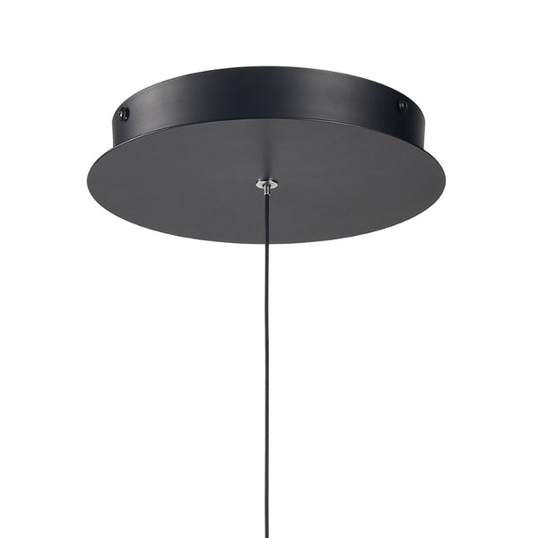 Atlas Cube Squared 17.75'' LED Chandelier - Matte Black, Modern Design for Entryways & Dining Rooms CL11143-BK