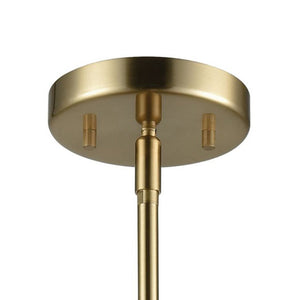 Atlas Delphine 12-Light Starburst Chandelier - Modern Elegance for Contemporary & Mid-Century Spaces Satin Brass 16'' CL11146-BS