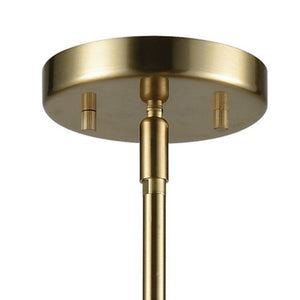 Atlas Delphine 16'' Wide 12-Light Starburst Chandelier - Modern Fixture for Dining Rooms & Living Spaces Satin Brass CL11147-BS