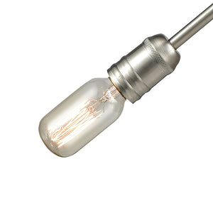 Atlas Delphine 12-Light Starburst Chandelier - Modern Elegance for Contemporary & Mid-Century Spaces Satin Nickel CL11148-NK