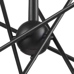 Atlas Delphine 12-Light Starburst Chandelier - Modern Elegance for Contemporary & Mid-Century Spaces Oil Rubbed Bronze 33'' CL11149-BZ