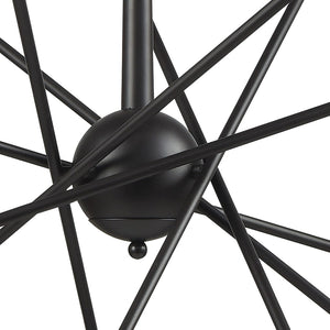 Atlas Delphine 38'' Wide Starburst Chandelier - 14-Light Modern Elegance for Dining Rooms & Foyers Oil Rubbed Bronze CL11150-BZ