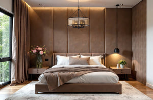 Atlas Diffusion 24'' Wide 4-Light Chandelier - Modern Elegance in Oil Rubbed Bronze for Cozy Ambiance CL11152-BZ
