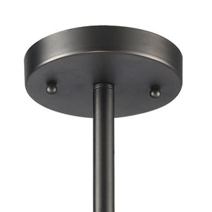 Atlas Freeform 6-Light Chandelier - Modern Sculptural Design for Contemporary Indoor Spaces and Illumination Dark Graphite 28'' CL11181-BK