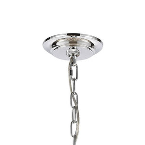 Atlas Frozen Cascade 26" Wide 9-Light Chandelier - Elegant Polished Chrome with Textured Glass Panels CL11188-CH
