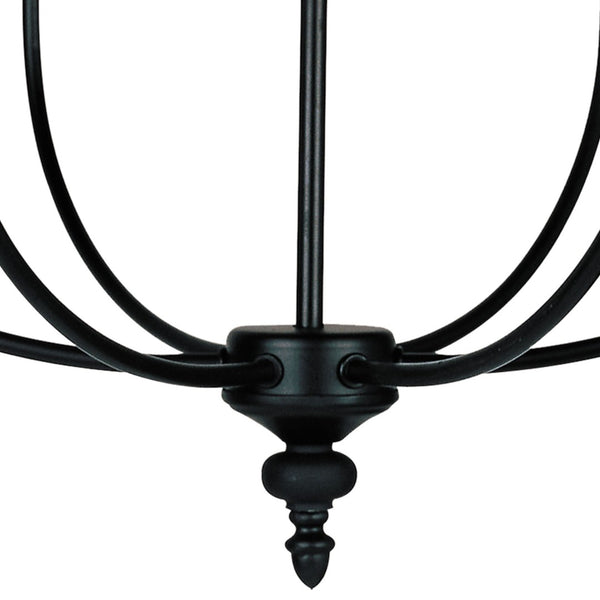 Atlas Hartford 6-Light Chandelier - Timeless Elegance with Minimalist Design for Modern Interiors Oil Rubbed Bronze 25'' CL11199-BZ