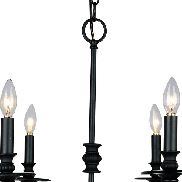 Atlas Hartford 6-Light Chandelier - Timeless Elegance with Minimalist Design for Modern Interiors Oil Rubbed Bronze 25'' CL11199-BZ