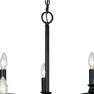 Atlas Hartford 6-Light Chandelier - Timeless Elegance with Minimalist Design for Modern Interiors Oil Rubbed Bronze 29'' CL11200-BZ