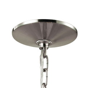 Atlas Jackson Contemporary 3-Light Chandelier with Frosted Tulip Glass Shades for Elegant Home Illumination Brushed Nickel CL11207-NK