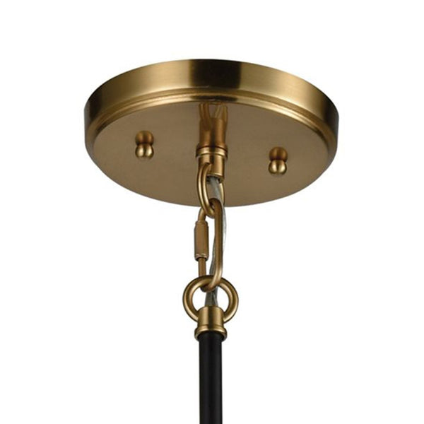 Atlas Mandeville 31'' Wide 8-Light Chandelier – Modern Oil Rubbed Bronze & Satin Brass for Elegant Interiors CL11234-BS