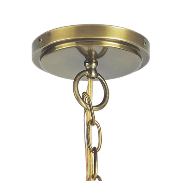 Atlas Martin 6-Light Chandelier in Rich Bronze - Elegant Hoop-and-Loop Design for Modern & Traditional Spaces CL11239-BZ