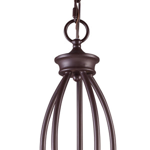 Atlas Medford 26'' Wide 5-Light Chandelier - Elegant Oiled Bronze Design for Timeless Home Illumination CL11244-BZ