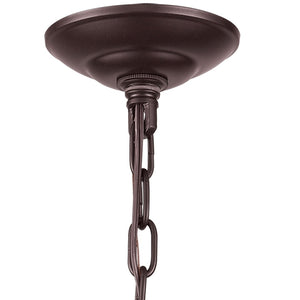 Atlas Medford 26'' Wide 5-Light Chandelier - Elegant Oiled Bronze Design for Timeless Home Illumination CL11244-BZ