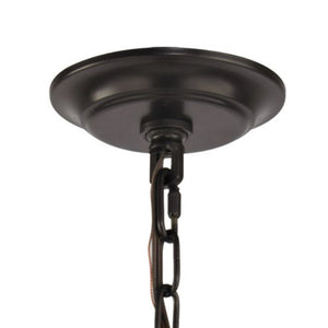 Atlas Monroe 30'' Wide 6-Light Chandelier - Elegant Oil Rubbed Bronze Fixture for Dining & Living Spaces CL11256-BZ