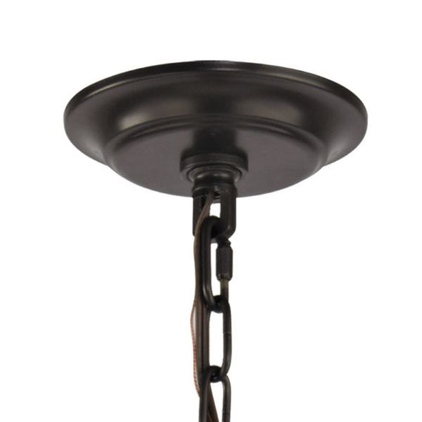 Atlas Monroe 30'' Wide 6-Light Chandelier - Elegant Oil Rubbed Bronze Fixture for Dining & Living Spaces CL11256-BZ