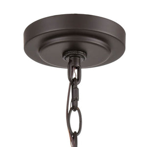 Atlas Montgomery 12" Wide 3-Light Chandelier - Transitional Oil Rubbed Bronze for Stylish Spaces CL11257-BZ