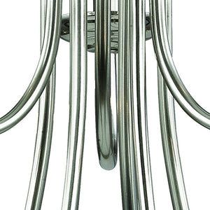 Atlas Montgomery 3-Light Chandelier - Transitional Design for Elegant Dining Rooms and Living Spaces Brushed Nickel 34'' CL11261-NK