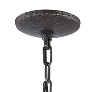 Atlas Nadina 22'' Wide 6-Light Chandelier - Silverdust Iron with Crystal Accents for Modern Elegance CL11265-GY
