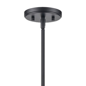 Atlas Newland 3-Light Chandelier - Timeless French Country Design for Elegant Indoor Illumination Matte Black 17'' CL11271-BK