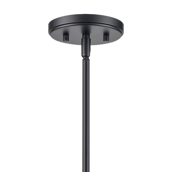 Atlas Newland 3-Light Chandelier - Timeless French Country Design for Elegant Indoor Illumination Matte Black 17'' CL11271-BK