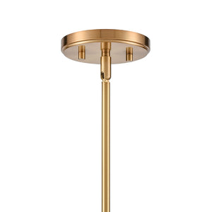 Atlas Newland 3-Light Chandelier - Timeless French Country Design for Elegant Indoor Illumination Satin Brass 17'' CL11271-BS