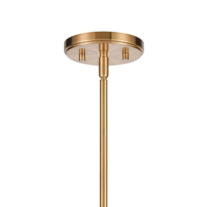 Atlas Newland 3-Light Chandelier - Timeless French Country Design for Elegant Indoor Illumination Satin Brass 34'' CL11273-BS