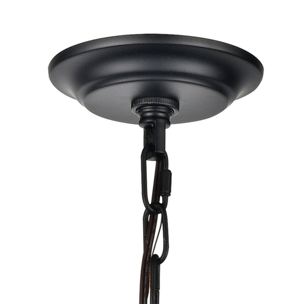 Atlas Orme 27'' Wide Modern 4-Light Chandelier - Sculptural Black Design for Dining & Living Spaces CL11281-BK