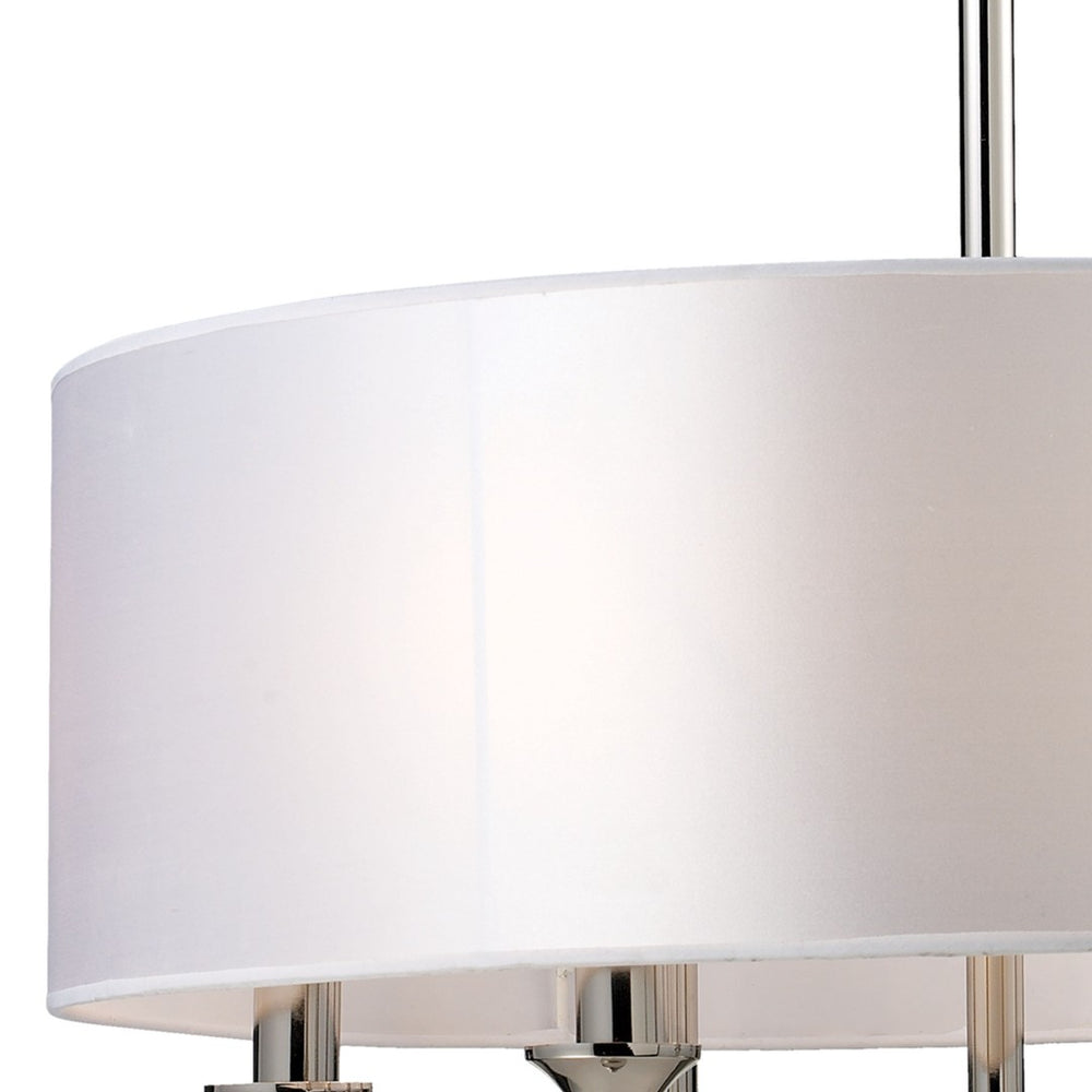 Atlas Pembroke 24'' Wide 6-Light Chandelier - Elegant Polished Nickel Design for Dining & Living Spaces CL11293-NK