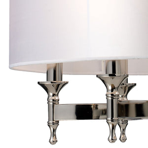 Atlas Pembroke 24'' Wide 6-Light Chandelier - Elegant Polished Nickel Design for Dining & Living Spaces CL11293-NK