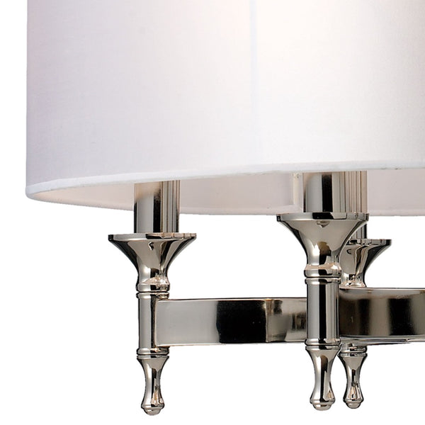 Atlas Pembroke 24'' Wide 6-Light Chandelier - Elegant Polished Nickel Design for Dining & Living Spaces CL11293-NK