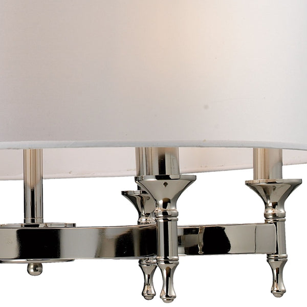 Atlas Pembroke 24'' Wide 6-Light Chandelier - Elegant Polished Nickel Design for Dining & Living Spaces CL11293-NK