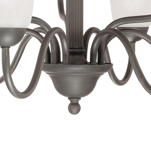 Atlas Riva 32" Wide 9-Light Chandelier - Timeless Painted Bronze Elegance for Classic Interiors CL11314-BZ