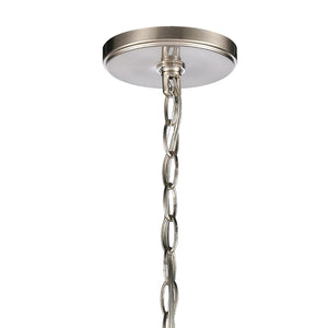 Atlas Rotunde Modern Globe Chandelier - 4-Light Fixture with Elegant Two-Tone Finish for Stylish Spaces Beechwood 26'' CL11318-BN