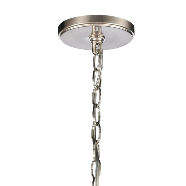 Atlas Rotunde Modern Globe Chandelier - 4-Light Fixture with Elegant Two-Tone Finish for Stylish Spaces Beechwood 26'' CL11318-BN