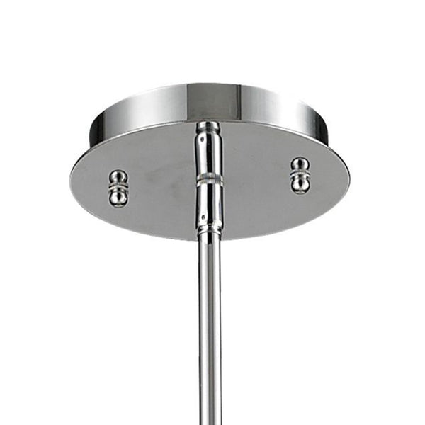 Atlas Saturn 24" Wide 6-Light Chandelier - Polished Chrome Finish, Celestial Design for Modern Interiors CL11324-CH