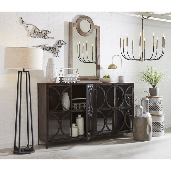 Atlas Transatlantique 34" Wide 10-Light Chandelier - Victorian Elegance with Modern Minimalist Touches CL11364-BK
