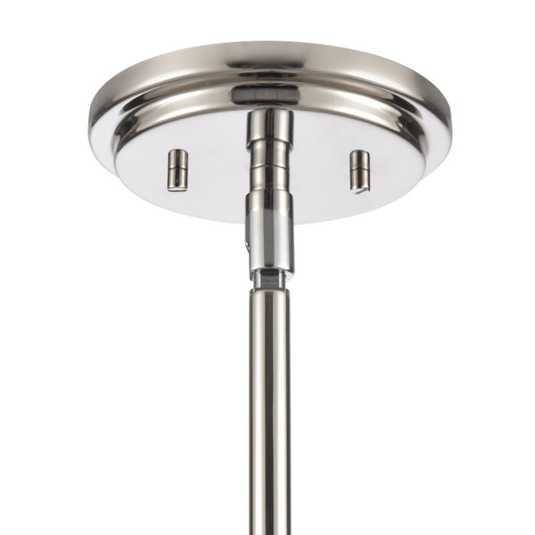 Atlas Ulla 28'' Wide 8-Light Chandelier – Modern Elegance for Dining Rooms and Living Spaces, Timeless Design Polished Nickel CL11376-SV