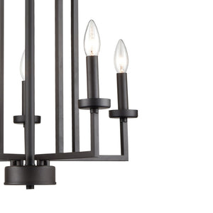 Atlas West End 20" Wide 5-Light Chandelier - Contemporary Elegance for Dining and Living Spaces Oil Rubbed Bronze CL11391-BZ