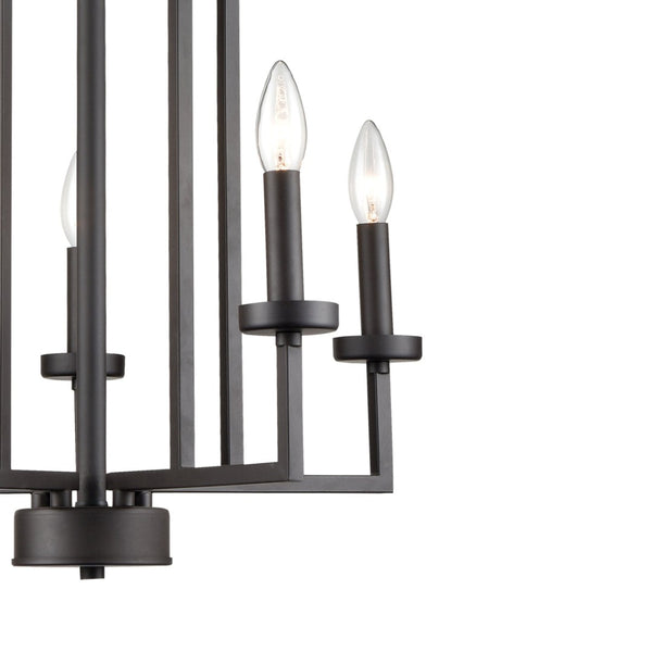 Atlas West End 20" Wide 5-Light Chandelier - Contemporary Elegance for Dining and Living Spaces Oil Rubbed Bronze CL11391-BZ